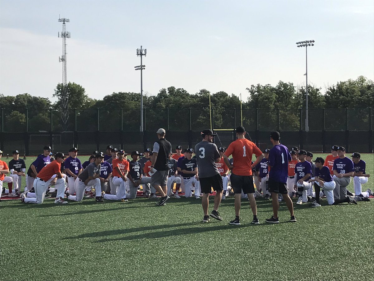Just underway here at beautiful Triton College for the Great Lakes Prospect Showcase! #PGShowcase