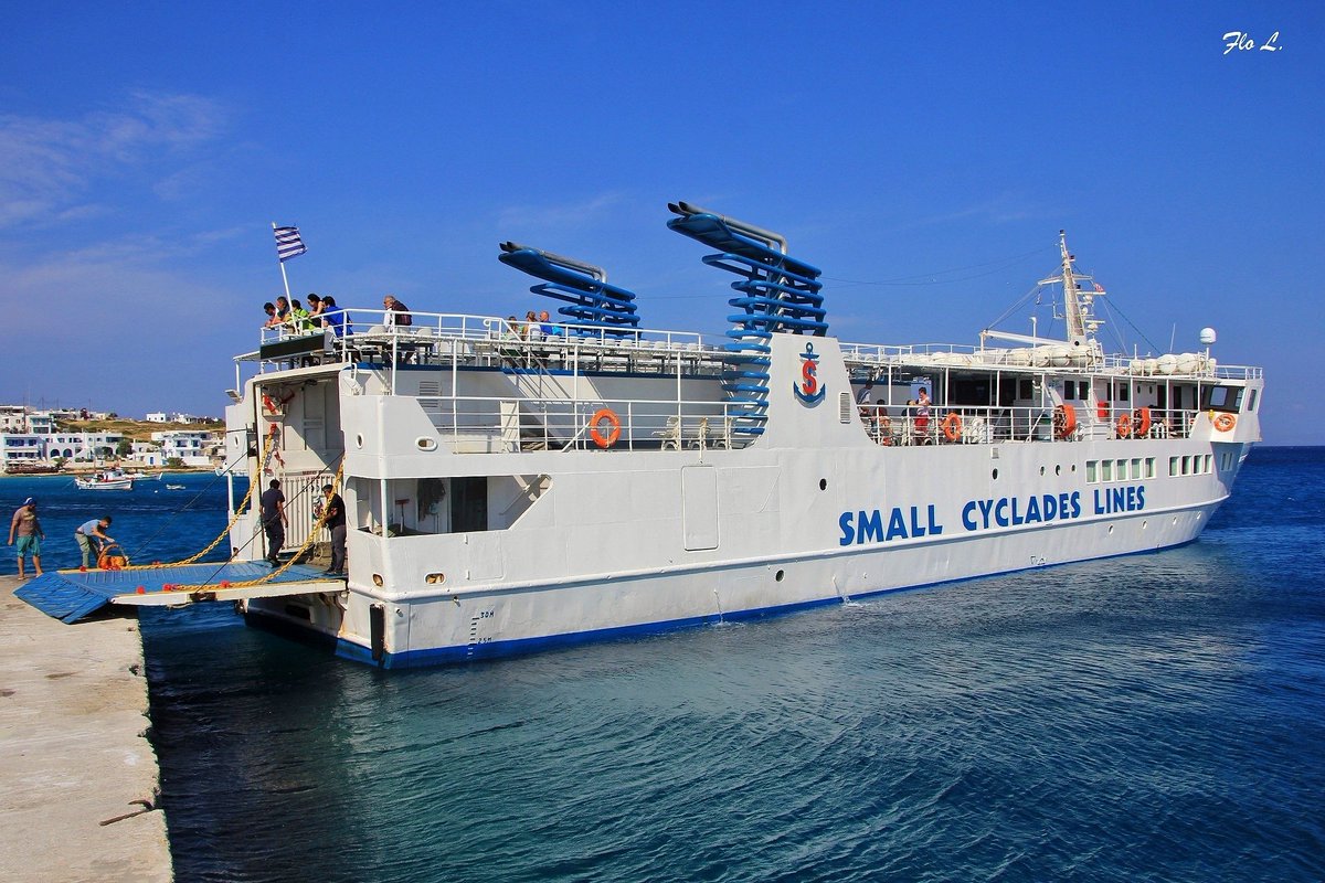 EXPRESS SKOPELITIS, #Koufonisia, June 2019.
Connecting Amorgós, the small Cyclades and Naxos. Popular ferry & supply ship in one! 45 m long, 340 Pax + 11 cars

#expressskopelitis #smallcycladeslines #smallcyclades #cyclades #greekferries #legendsneverdie #endlessblue #shipsinpics