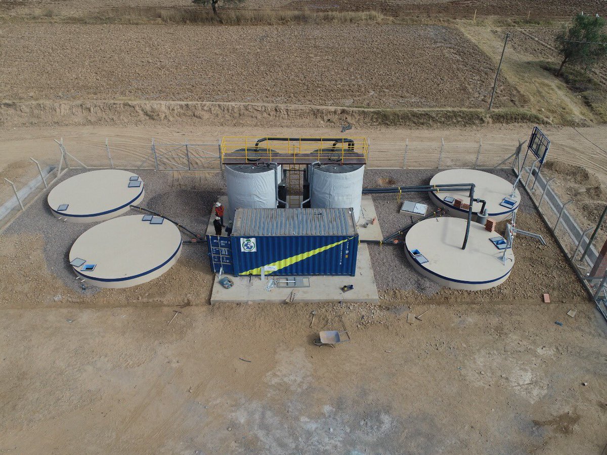 guidich's tweet photo. Today finally Bolivia has its first Sludge Treatment Plant using 100% Swedish technology up and running.Thanks to our partners @aguatuya, #A2t and Cliza municipality
#nutrientcycle #circulareconomy #SDG6 @SueciaEnLaPaz @MadeleineFogde https://t.co/xxkoU4mkyI