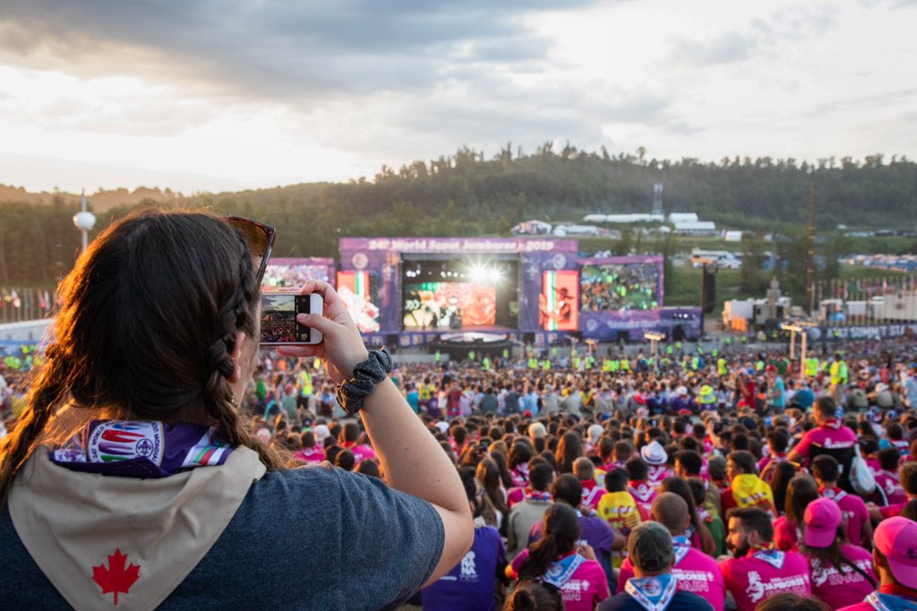 BechtelSummit's tweet photo. What was your favorite part of the Unity Show?
#summitbechtelreserve #10000acresoffun #scouting #scoutsbsa #venturing #exploring #weownadventure #beascout #scoutmein #wsj2019 #scoutjamboree https://t.co/xhFCOHo8T1
