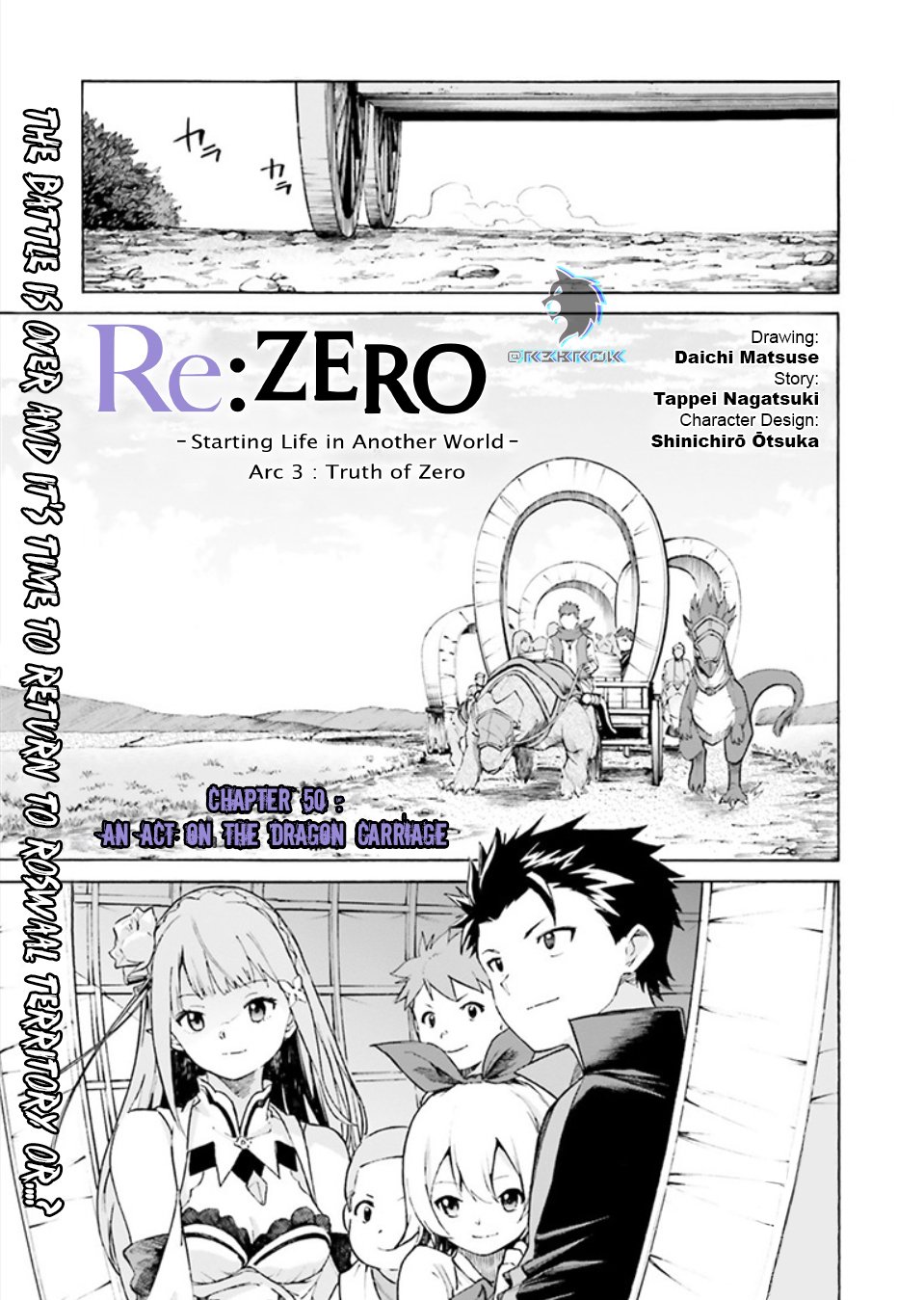 R3 B R0 K Updated Re Zero Arc 3 Truth Of Zero Monthly Manga I Just Uploaded Chapter 50 And Chapter 51 To T Co 0ztwbvtped And From Now On