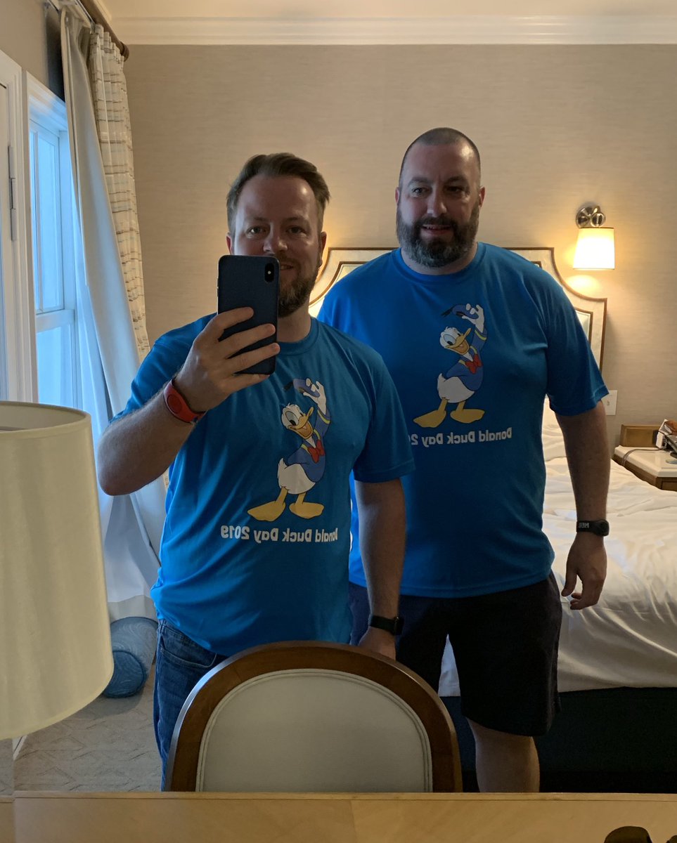 nmwatson's tweet photo. @TheDIS So the Donald Duck challenge is GO! We’re trying to visit Donald 8 times in 1 day - taking in all 4 parks and 2 hotels!  Wish us luck...... https://t.co/bb3zlNBBnk