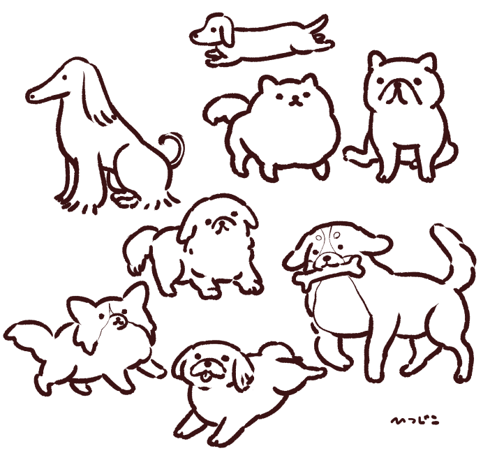 犬のバリエーションを増やす試み 