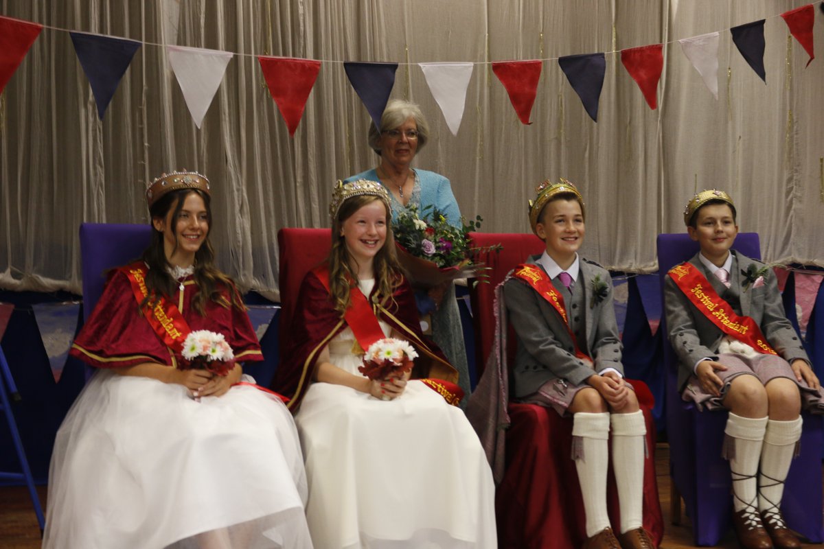 AbFest's tweet photo. Congratulations to the new Abetdour Festival King, Queen and the attendants! https://t.co/zMERTZw4Vn
