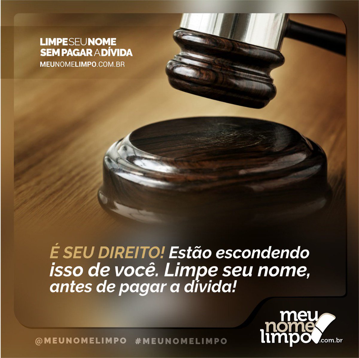 Os Bancos não querem que você conheça seus direitos.

Nome sujo, nunca mais !!! 

Se você possui dividas, está com o nome negativado, saiba que existe solução pra vocé ou para sua empresa !