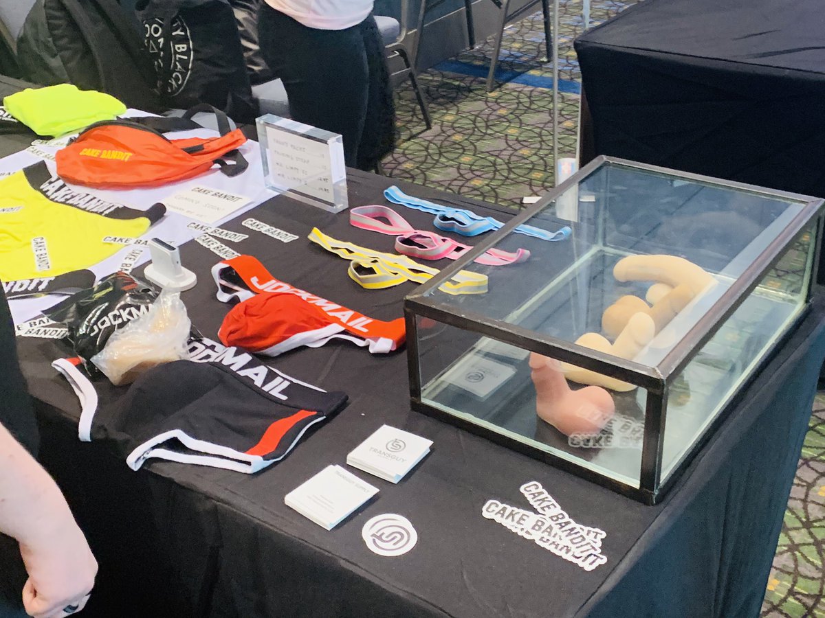 bazaardailyuk's tweet photo. Wow, er, some very creative merch available on the floor. #Transphl #TransWellnessConference https://t.co/SzsFD8uxcQ