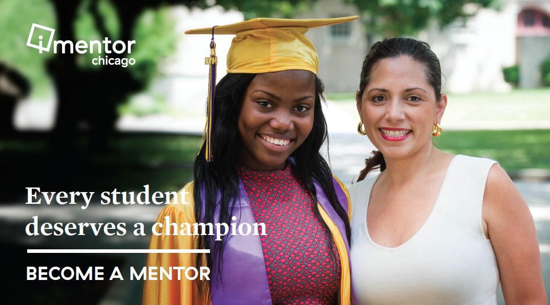 Stop by the <a href="/iMentor/">iMentor</a> table <a href="/randolphmarket/">Randolph St. Market</a> this weekend! We'd love to say hello + tell you how you can help a <a href="/ChiPubSchools/">CPS - Chicago Public Schools</a> student navigate the path to college success!