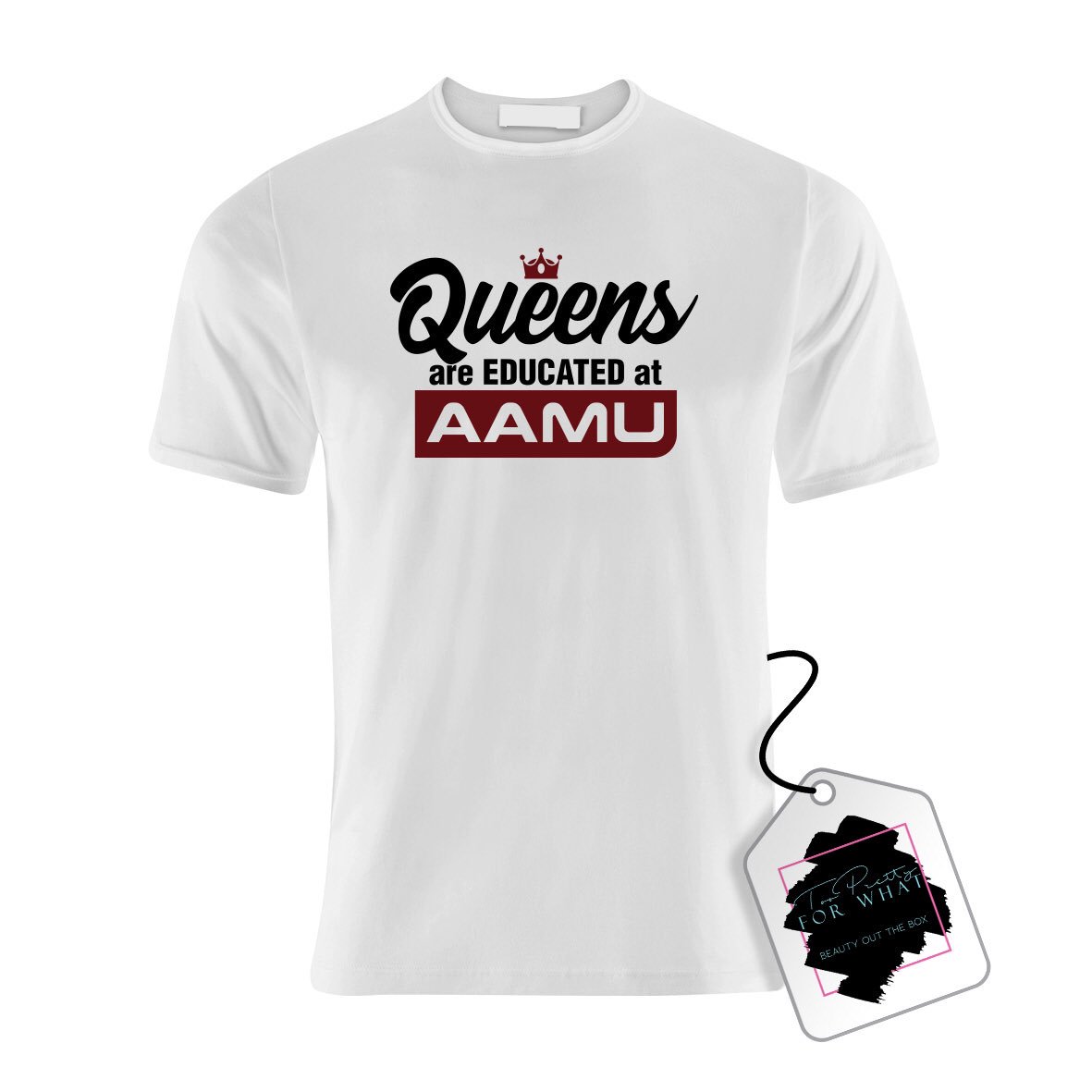 Y’all know who we are!!  #AAMU23 #AAMU22 #AAMU21 #AAMU20 These come in white, burgundy, black and grey.  Shirts will be on the HILL on 8/10.  PRE-ORDERS ONLY!  Starting today! Order at the link below or in my bio. #hbcu #college #AAMU tooprettyforwhat.bigcartel.com