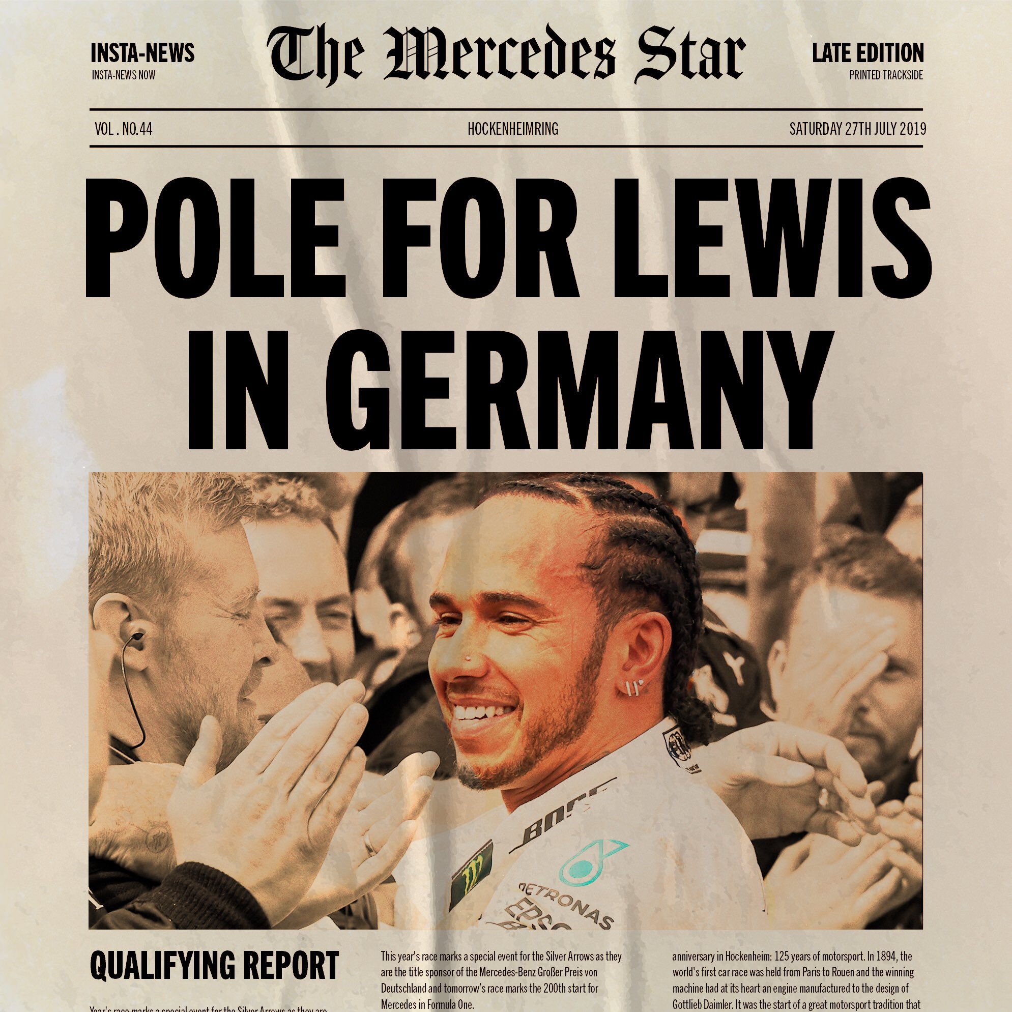 Ferrari drámáját kihasználva Lewis Hamilton 87. pole pozícióját szerezte meg