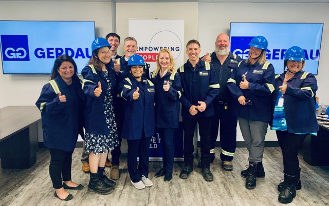 CSPA_ACPA's tweet photo. Yesterday, the @CSPA_ACPA participated in an announcement by @MPJenOConnell where $20 million was investment by the government in an $81.2 million project for @gerdau. This project will create 108 new jobs & ensure #cdninovation in Whitby & Cambridge Ontario. #cdnpoli #cdnsteel https://t.co/LwqVQyhZ2M