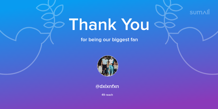 xcdancx's tweet photo. Our biggest fans this week: dxlxnfxn. Thank you! via https://t.co/PozfnH7XHy https://t.co/7sMZPUFVQp