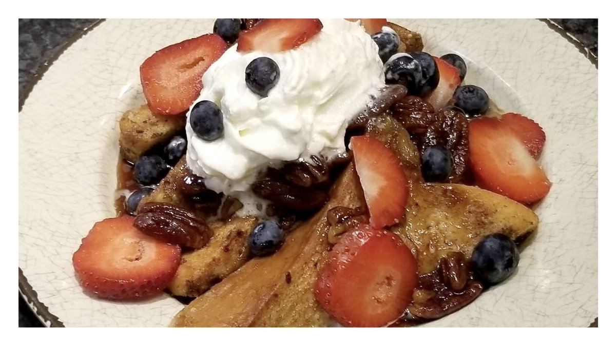 BecksCajunCafe's tweet photo. Mouthwatering, mythical, simply irresistible! Brioche French Toast served  with a side of Sweet Potato Fries and your choice of protein. @PAConvention #PTWC19 #SaturdayThoughts #Food https://t.co/tqTImbCr3O