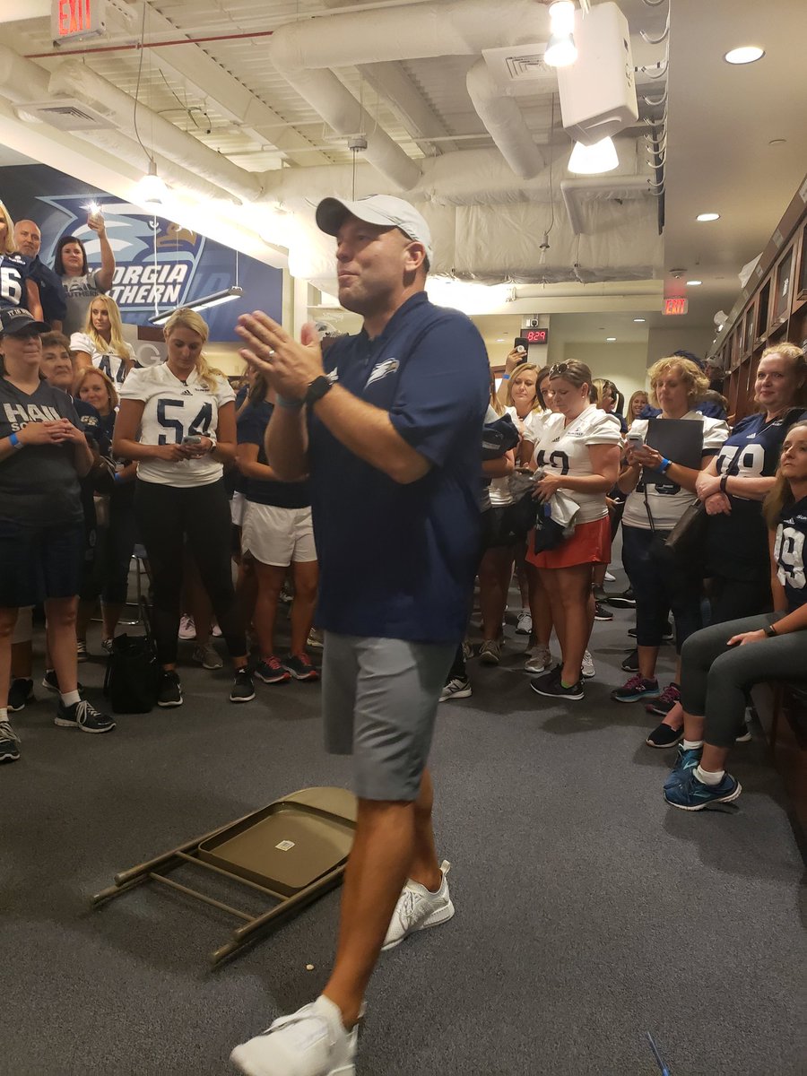 tpolliff's tweet image. My 1st, but definitely not my last, GSU Women's Football Clinic.  It was awesome!