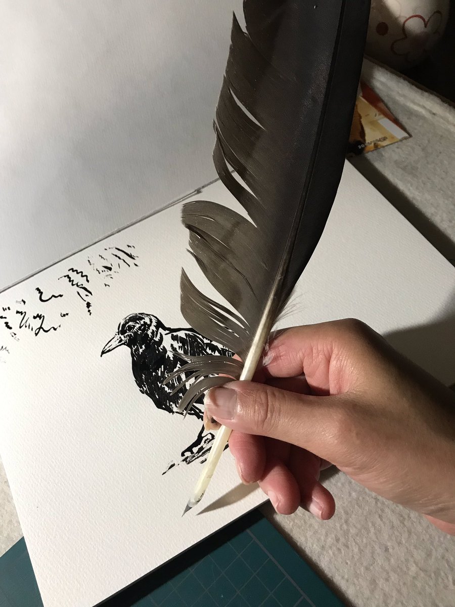 鳥 羽ペン 作り方 鳥 羽ペン 作り方