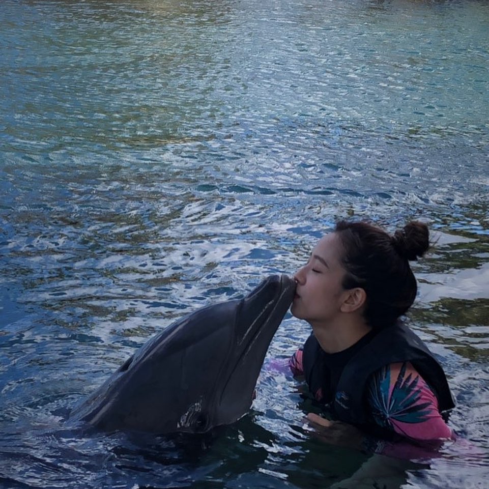 tuanmarke's tweet photo. bunga sama umba lumba aja yg di cium hey kamu @JIECHUKIM !! https://t.co/C9Ul7z2gX4