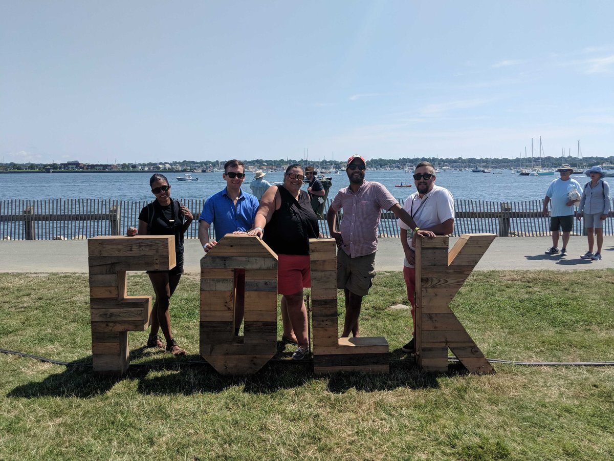 bosedevs's tweet photo. Good Morning @newportfolkfest!  If you're headed over to the Museum, be sure to say hey to the #BoseAR team. Our audio-enabled app alerts, courtesy of @cantinac, will ensure you are the first to know about surprise pop-up sets! #newportfolk2019 https://t.co/bZJWKNeNw3