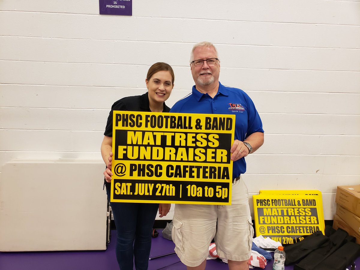 We are open!! Come on out to Pickerington Central and support the band and the football team! <a href="/phscnews/">Pickerington Central</a> <a href="/PLSD/">Pickerington Schools</a> <a href="/pick_central/">Central Tigers AD</a> <a href="/PLSDMusic/">Pickerington MusicEd</a>  #MattressFundraiser #pickeringtoncentral #football #band #cfs