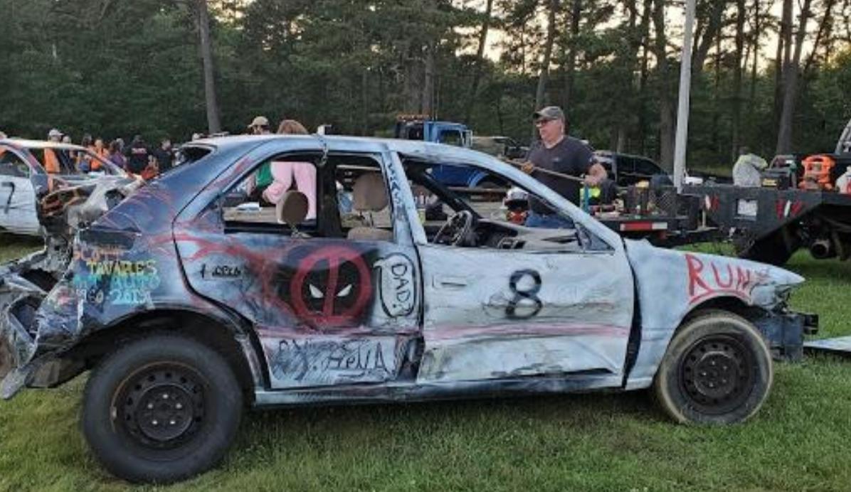 capecodtimes's tweet photo. Company uses Barnstable County Fair demolition derby to fine-tune technology aimed at improving safety on the roads https://t.co/oFWaOcHKJK 
@jess_hillyeah #CapeCod https://t.co/jmKa8Nd1BJ