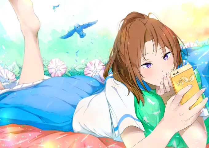 カインド夏紀先輩

#中川夏紀
#リズと青い鳥 
#響けユーフォニアム
#anime_eupho 