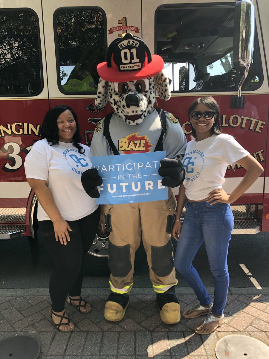 OrgCorpsCLT's tweet photo. Blaze the FireDog wants YOU to register to vote today!! #VoterReg #OC4theWIN #DOA @orgcorps2020 @CharlotteFD https://t.co/wXAtKXbwp5
