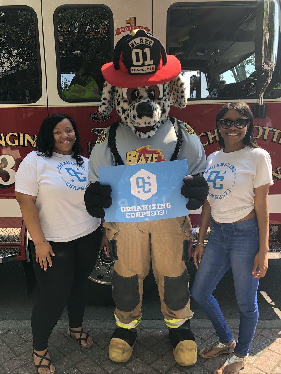 OrgCorpsCLT's tweet photo. Blaze the FireDog wants YOU to register to vote today!! #VoterReg #OC4theWIN #DOA @orgcorps2020 @CharlotteFD https://t.co/wXAtKXbwp5