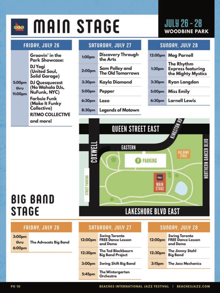 KakoianInna's tweet photo. @TorontoJazzFest Hi guys! I’m trying to understand what’s planned for Sunday 28th. Will it be a closed street with bands playing? On which street? Many thanks 😊 https://t.co/3ZirsOsmoO