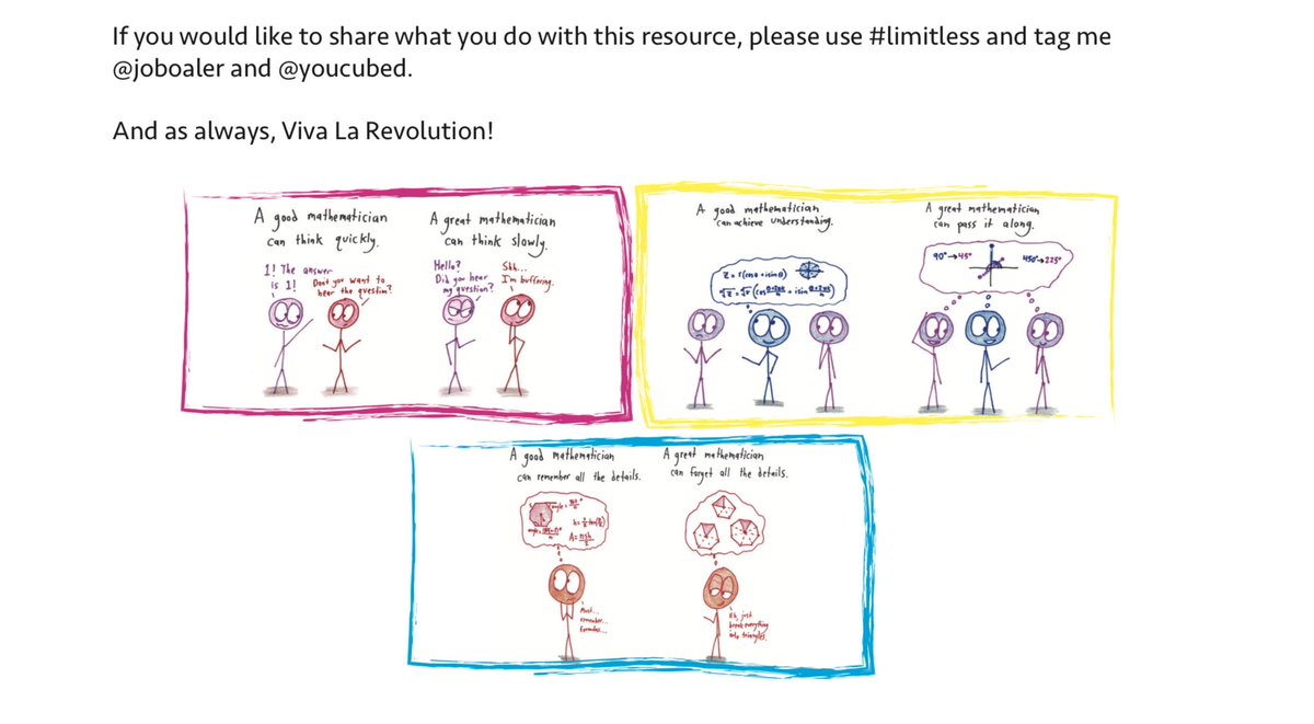 Jo Boaler tweet media