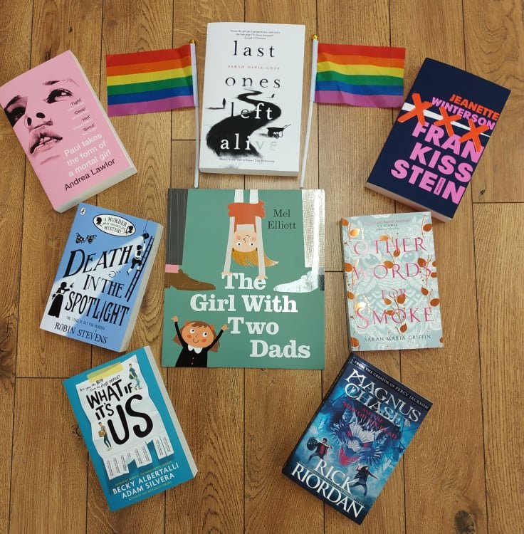 BookwormThurles's tweet photo. In celebration of Tipperary Pride we have picked out some new books and some favs of ours that contain LGBTQ+ characters. 
Happy Pride to everyone!
@TippPrideFest @the_greensheep_ https://t.co/1Ow9V1Aihs