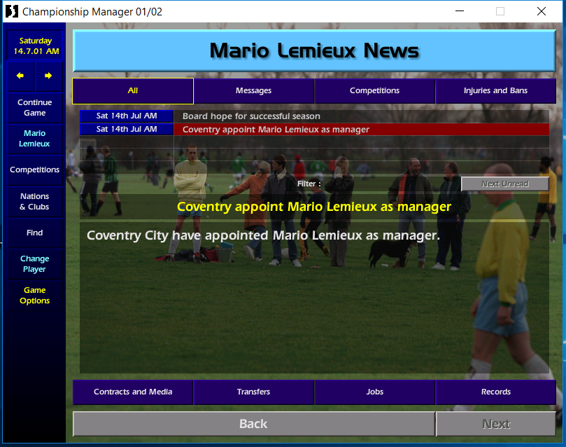 VallenUnited's tweet photo. Lets go!
Challenge - Get all managed teams into Champions League (In the same season)
No helping each other out - We are "rivals"
No transfers between teams
No man marking keeper
ODB
#Millwall #Coventry #ManchesterCity #Wolverhampton
#4save #cm0102
@champmegasave @champman0102 https://t.co/d5Q89JtWsv