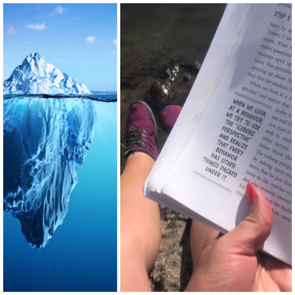 🎯 “When we look at a behavior, we try to use the ‘iceberg perspective’ and realize that every behavior has other things packed under it.”  💕

#askopenendedquestions #seektounderstand #story #whatsyourstory #whatifYMS #HackingSchoolDiscipline