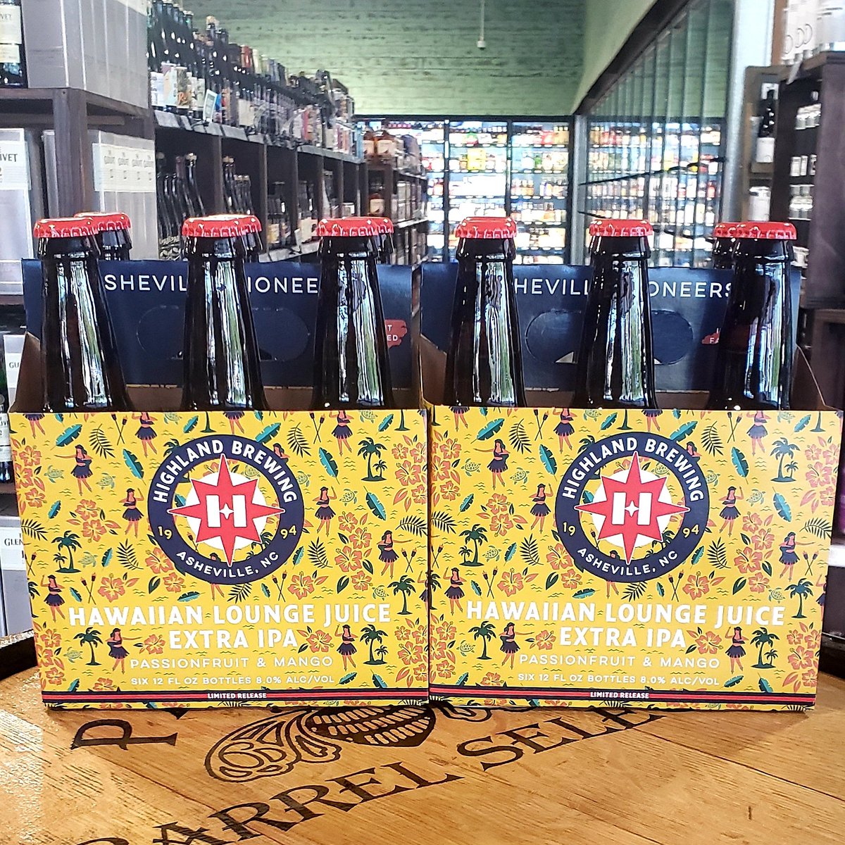 TheBottleShopga's tweet photo. @HighlandBrews Hawaiian Lounge Juice extra IPA with passionfruit & mango #NCbeer #ashevillebeer #hawaiianloungejuice #extraipa https://t.co/zcGhbsv3Jw