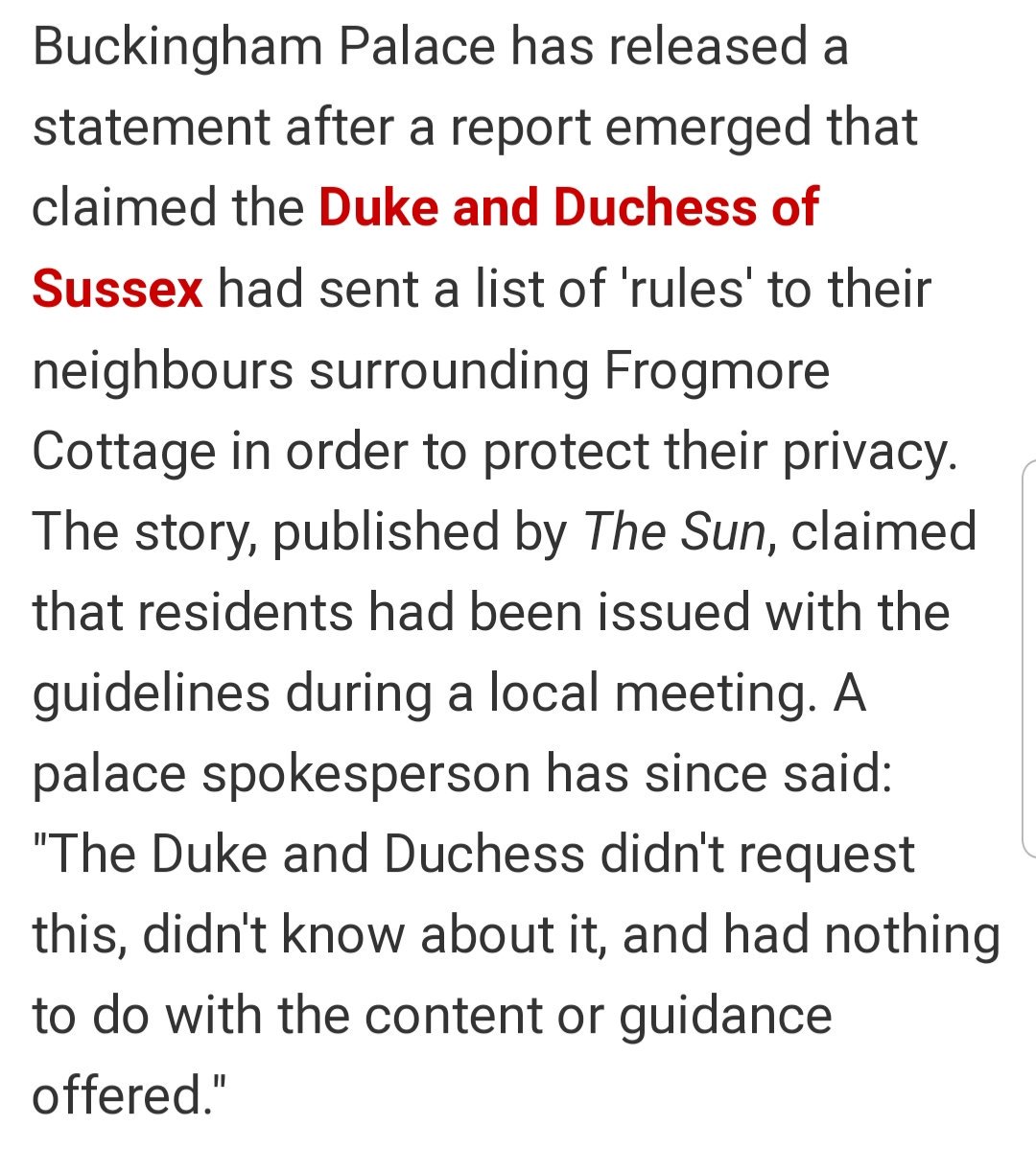 GEMINIMOM24's tweet photo. That's that.  Truth comes out.  Finally. #DukeandDuchessofSussex #PrinceHarry #PrinceHenryofWales #royalcouple #RachelMeghanMarkle #meghanmarkle #meghan #meg #rachel #duchess #FrogmoreCottage #Windsor #sussexsquad #sussexroyal #palacestatement https://t.co/kI2RmAyqDl