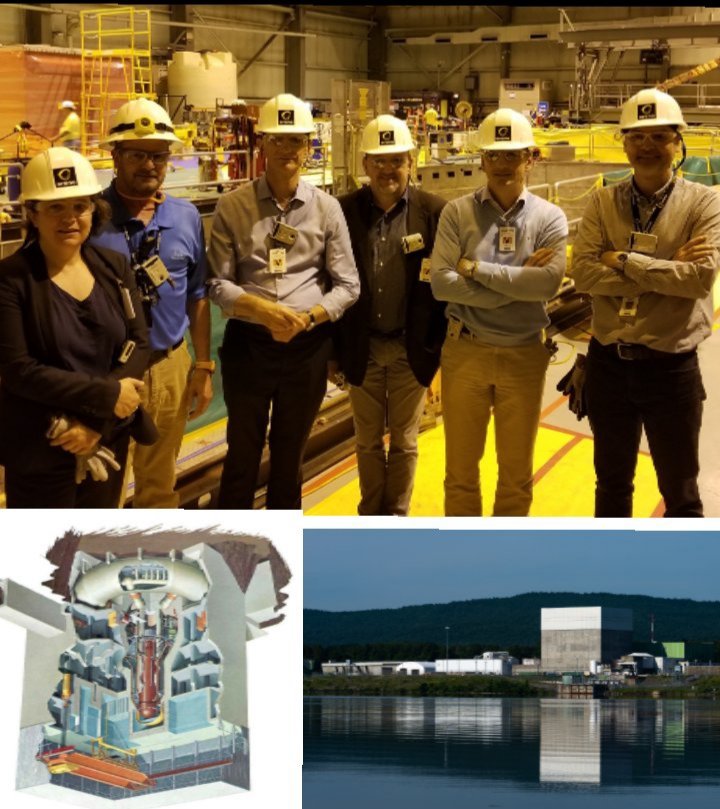 AVandercruyssen's tweet photo. I enjoyed my visit to Vermont Yankee and seeing the significant decommissioning progress being achieved by all of the teams, and especially the #Orano DS reactor vessel segmentation crew. #DecomVY
https://t.co/TeCHNzWcMX https://t.co/eFRM0RiHFi