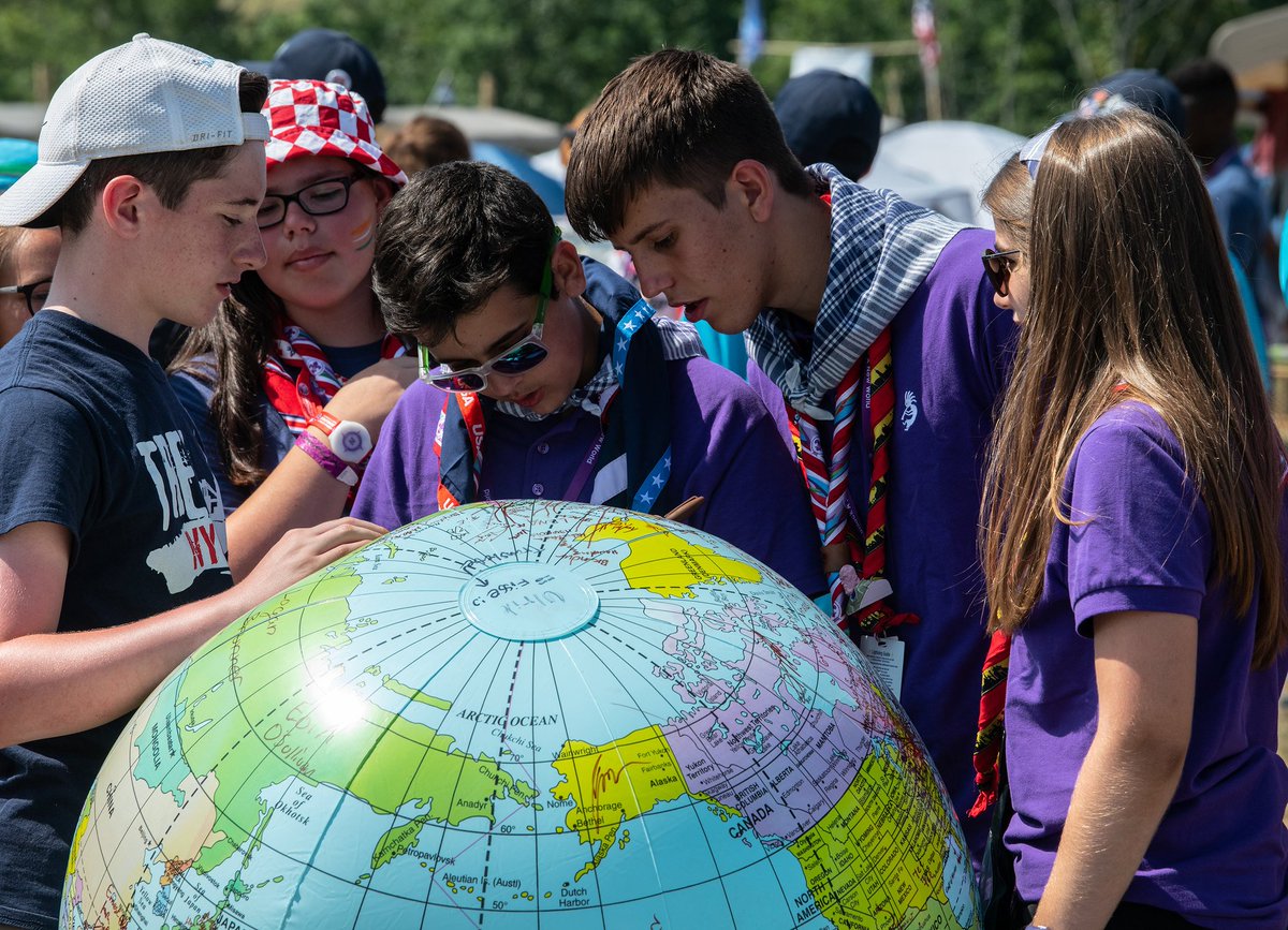 UKContingent's tweet photo. We absolutely loved culture day at #ScoutJamboree! ❤️ A wonderful day, showing the huge diversity within @worldscouting. Today, the adventure continues... 
#UK24WSJ https://t.co/7gIqsEA1Hc