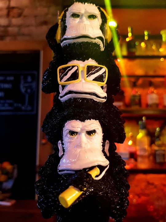 Have you tried Three Weiss Monkeys from @LdnFldsBrewery yet?

'IPA &amp; wheat beer hybrid with bursts of banana and citrus. Banana and spice come from the German weiss yeast, balanced with Citra &amp; Mosaic. An unruly fusion of hefeweizen &amp; IPA - born to be different.' It's #vegan too!