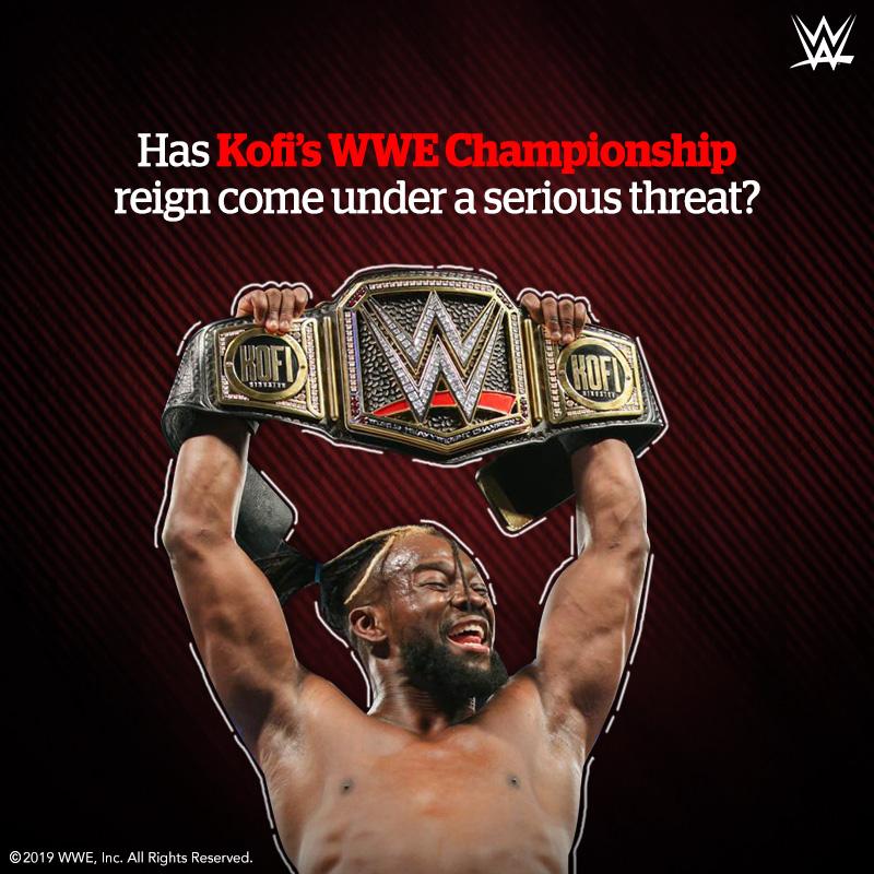 WWEIndia's tweet photo. .@TrueKofi defends his #WWETitle in a #TripleThreat Match against #TheShowoff and The #SamoanSubmissionMachine tomorrow at #SMACKVILLE, streaming live on @WWENetwork. https://t.co/2YOcWadUhE