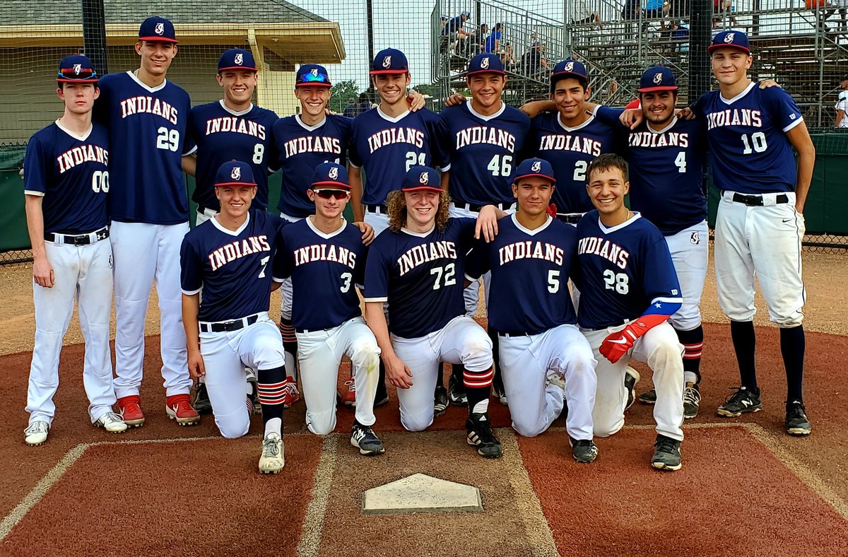 IndiansWest's tweet photo. Indians West 17u in a pitchers duel with Minnesota MASH come up victorious 3-0.  Focused Defense (0 errors), Timely Offense (3 hits + sac bunt in 7th), Solid Pitching (6 Ks/4 Hits/2 BB) and simply put - whole lotta GRIT @IllinoisIndians #Grit https://t.co/djfojPNALM