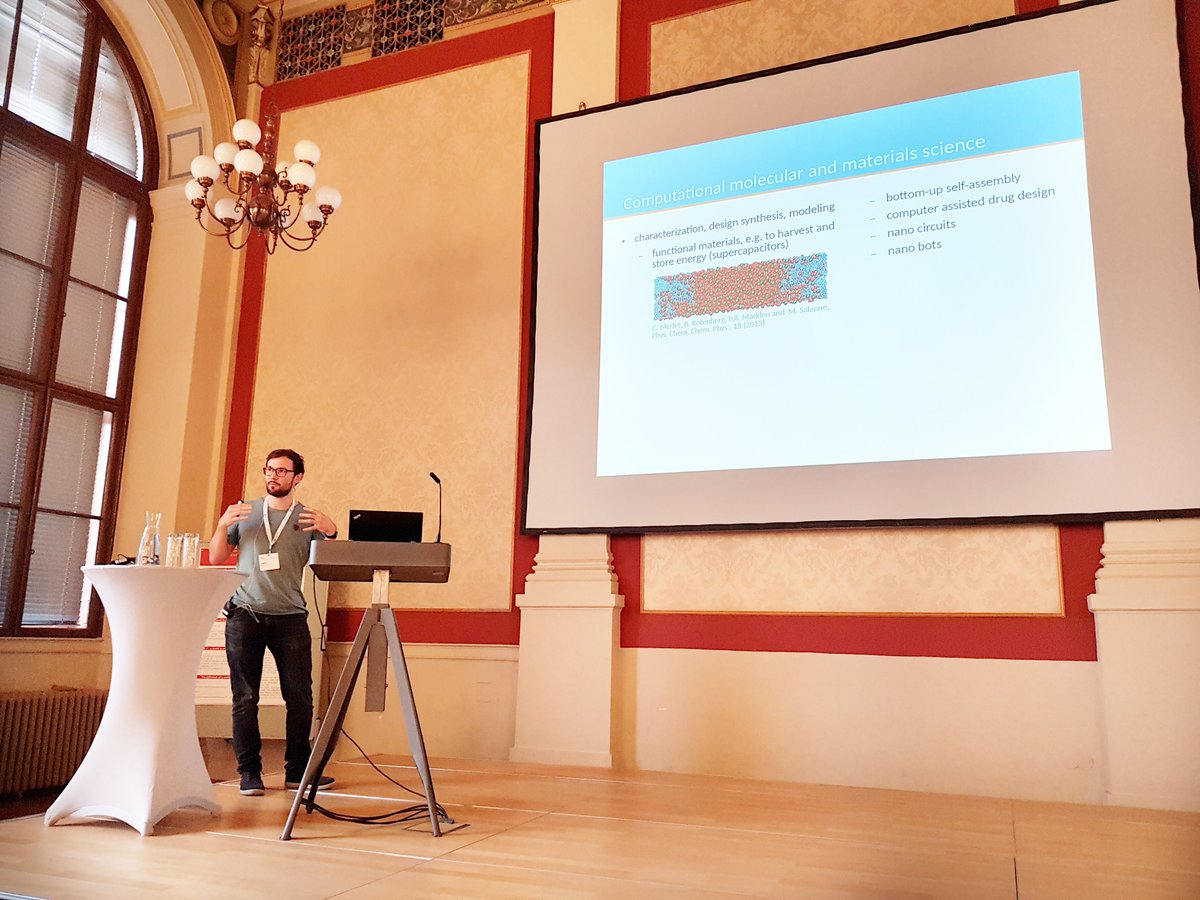 vclaTUwien's tweet photo. #Time4Goedel ⭐Talk by Benedikt Hartl: When Machines learn Physics ➡️ In 1960s computer codes brought quantum chemistry to masses and modern algorithms can simulate thousands of particles on supercomputers.
#Computation #Logic #Gödel #CS #QuantumMechanics #DataScience #IT https://t.co/sOg0AwdQOF