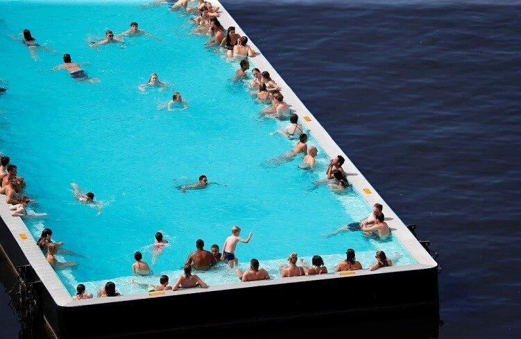 Soaring temperature worldwide made this summer hottest ever this year, the heatwave has continued to hit the earth, let's keep calm and soak in pool for a cooling weekend