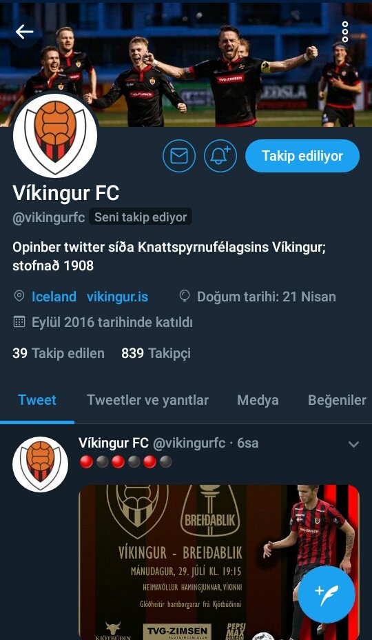 VFCturkiye's tweet photo. Bu sayfayı açtıktan sonraki en mutlu anımı yaşıyorum.
THANK YOU @vikingurfc 🔴⚫🔴⚫ https://t.co/WdqWyy3Ugv