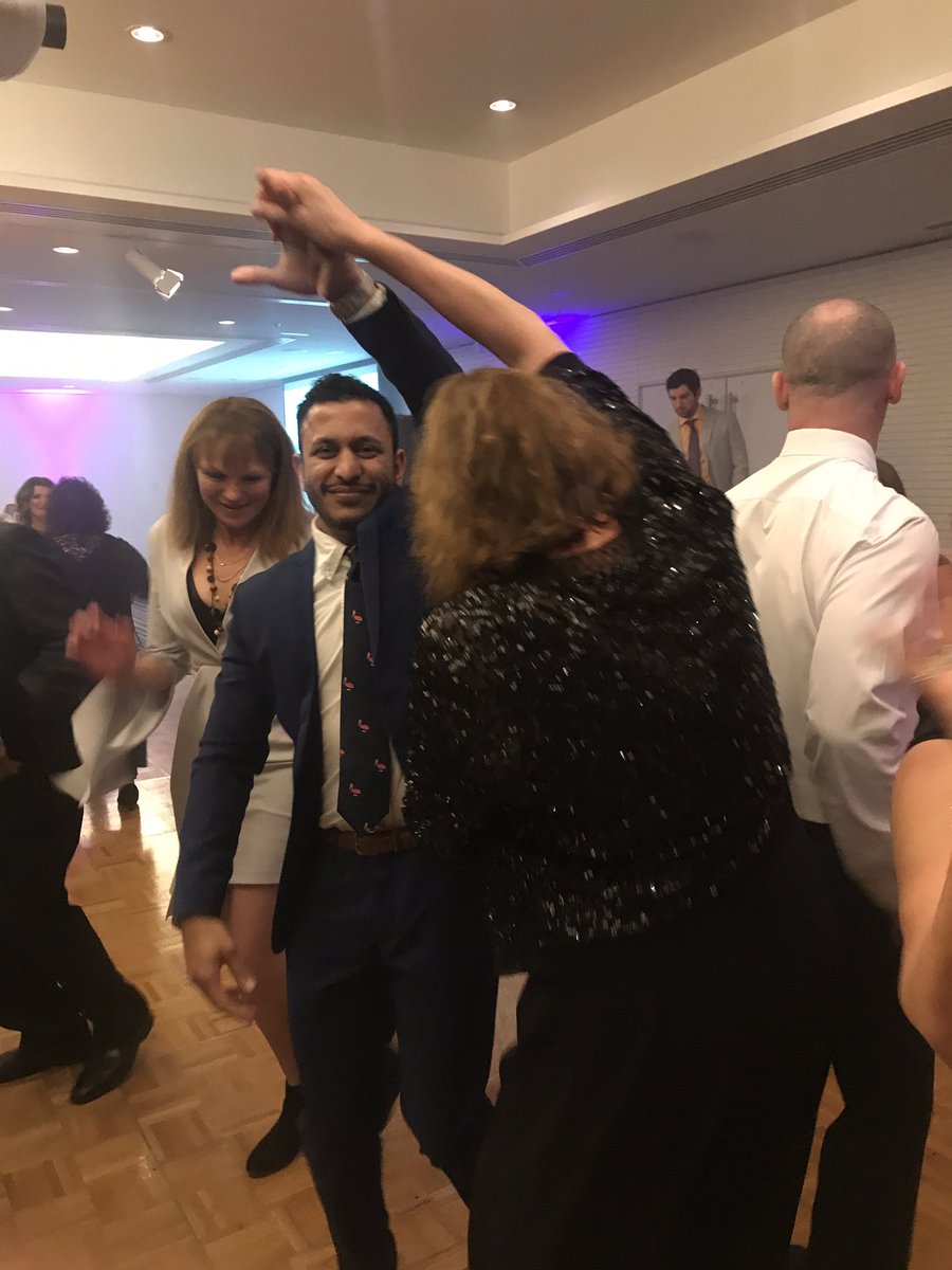 KrishnanSuren's tweet photo. Adelaide Head &amp; Neck community celebrated #WHNCD2019 with gala ball @AdelaideCC . Patients, Doctors, Nurses &amp; Allied Health danced the night away &amp; raised thousands of dollars for patient support. Special thanks to @JulieMcCrossin for keynote great speech. #ANZHNCS https://t.co/l1TvpkIP9J