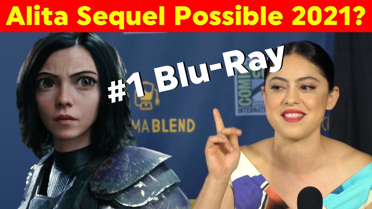 doc_ido's tweet photo. New video: Alita Blu-Ray takes the #1 and #2 spot at Amazon while we break down Rosa Salazar's interview about a potential Alita Sequel and Forbes with some more positive Alita coverage https://t.co/IeYafOoBHY 🍄🍊🍫 #alita #alitabattleangel #alitaarmy https://t.co/t9FDbnNcZ2