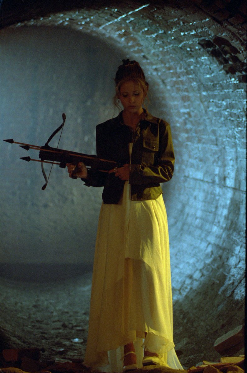 ChasingHorses's tweet image. Buffy was one of the few major TV shows around that centered on a strong female character. And as heroine goes, Buffy is still one of the most kick-ass female leads on television ever.

#BuffytheVampireSlayer
#BtVS
#Buffy