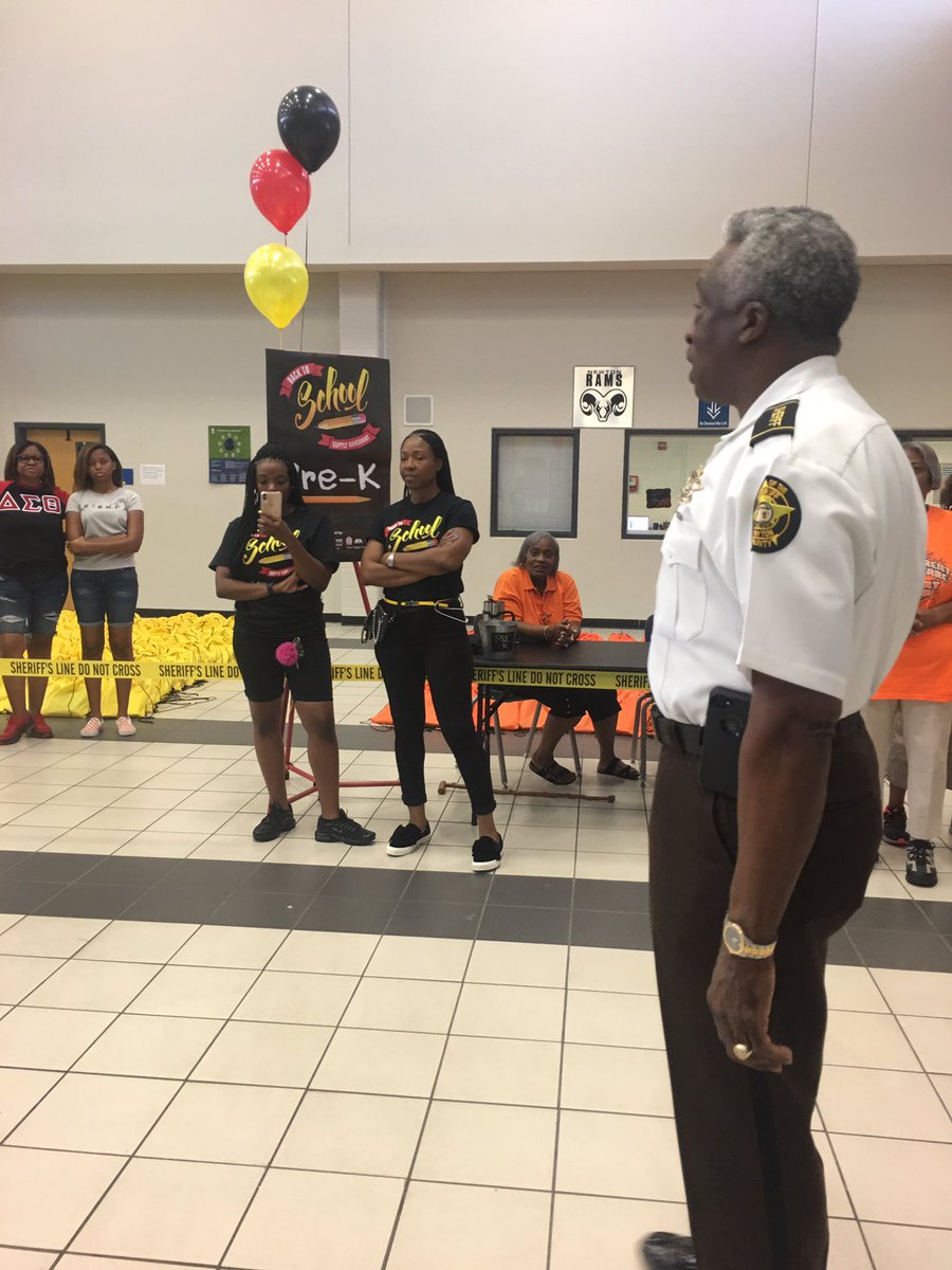 <a href="/NCTS09/">Newton County STEAM Academy</a> excited to see students receive their backpacks at the Back to School Supply Giveaway! #BetterTogether #NCSSBeTheBest