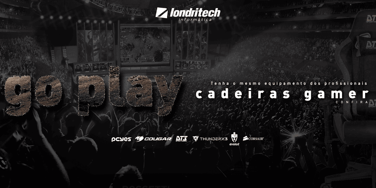 Londritech's tweet photo. Cadeiras Gamer é aqui na LONDRITECH!
Várias marcas e modelos que cabem no seu bolso. https://t.co/LMgvSBLpZQ
