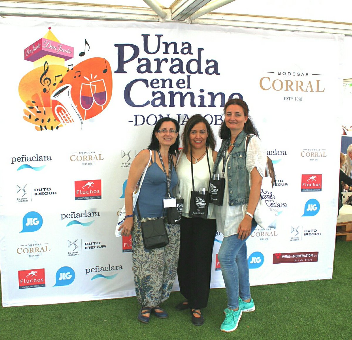 #CaminoJacobo  en <a href="/bodegascorral/">Bodegas Corral, Don Jacobo</a>  con <a href="/SaraMConsentini/">Sara M. Consentini</a>