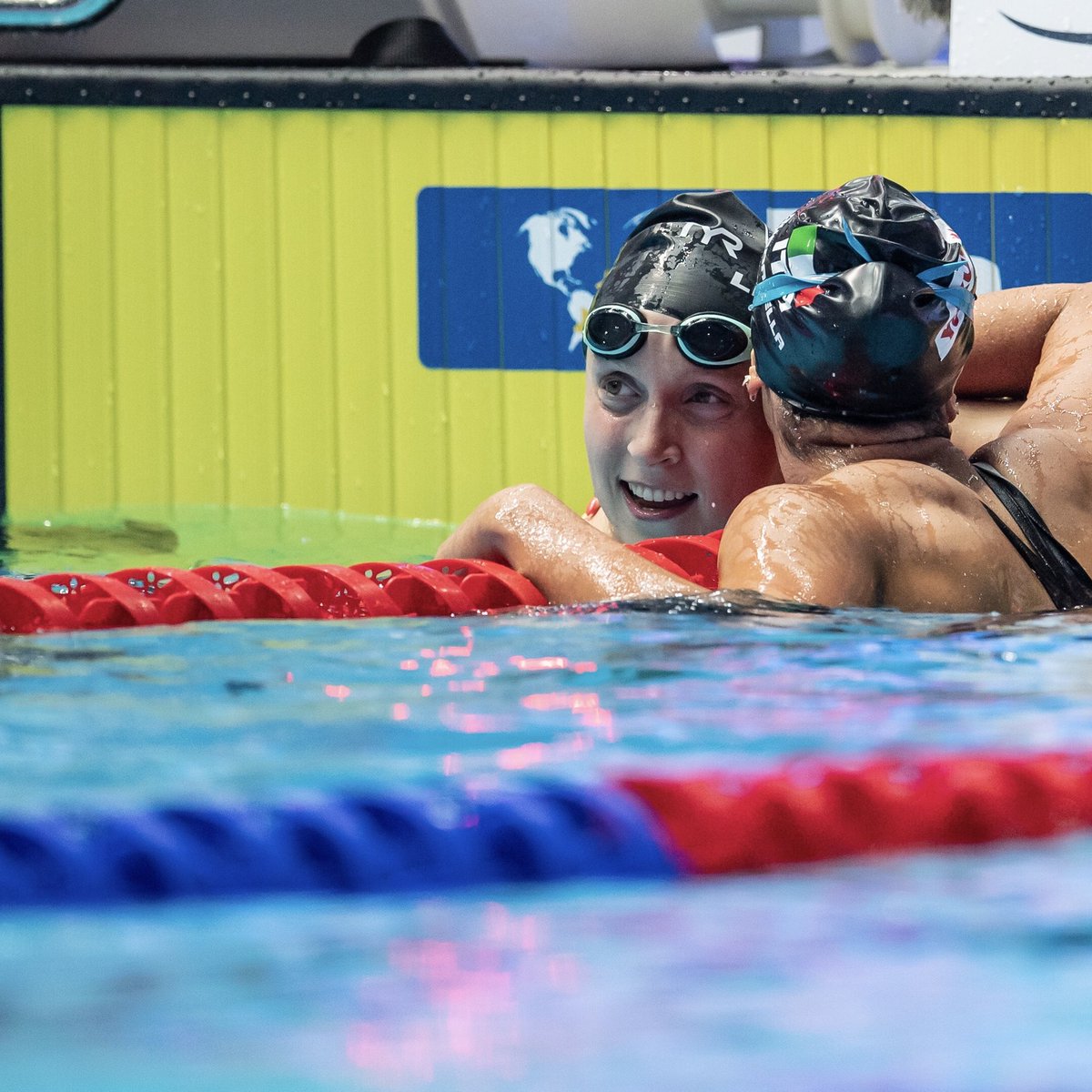 I came to Gwangju to learn, but I didn’t expect to learn about South Korean hospitals! This meet has taught me so much. I’m looking forward to getting healthy and taking on 2020! #FINAGwangju2019 📸: @Mike2Swim/@USASwimming