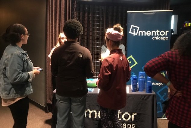 We're <a href="/NewberryLibrary/">Newberry Library</a> today for the Bughouse Square Debates. Stop by our table to chat with current mentors + learn how you can be a champion! #Bughouse2019