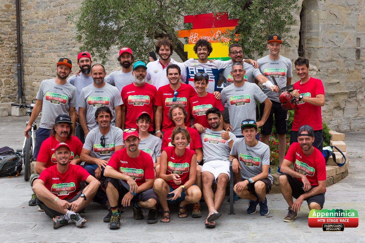Mel_XC's tweet photo. The Team behind #appenninicamtb, they have created a very special race https://t.co/45xIePg6hm