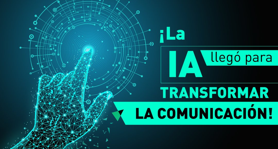 El futuro de la comunicación está en la inteligencia artificial. Conoce el porqué de esto en nuestro #ArtículoRecomendado. ➡ bit.ly/2YAapFM